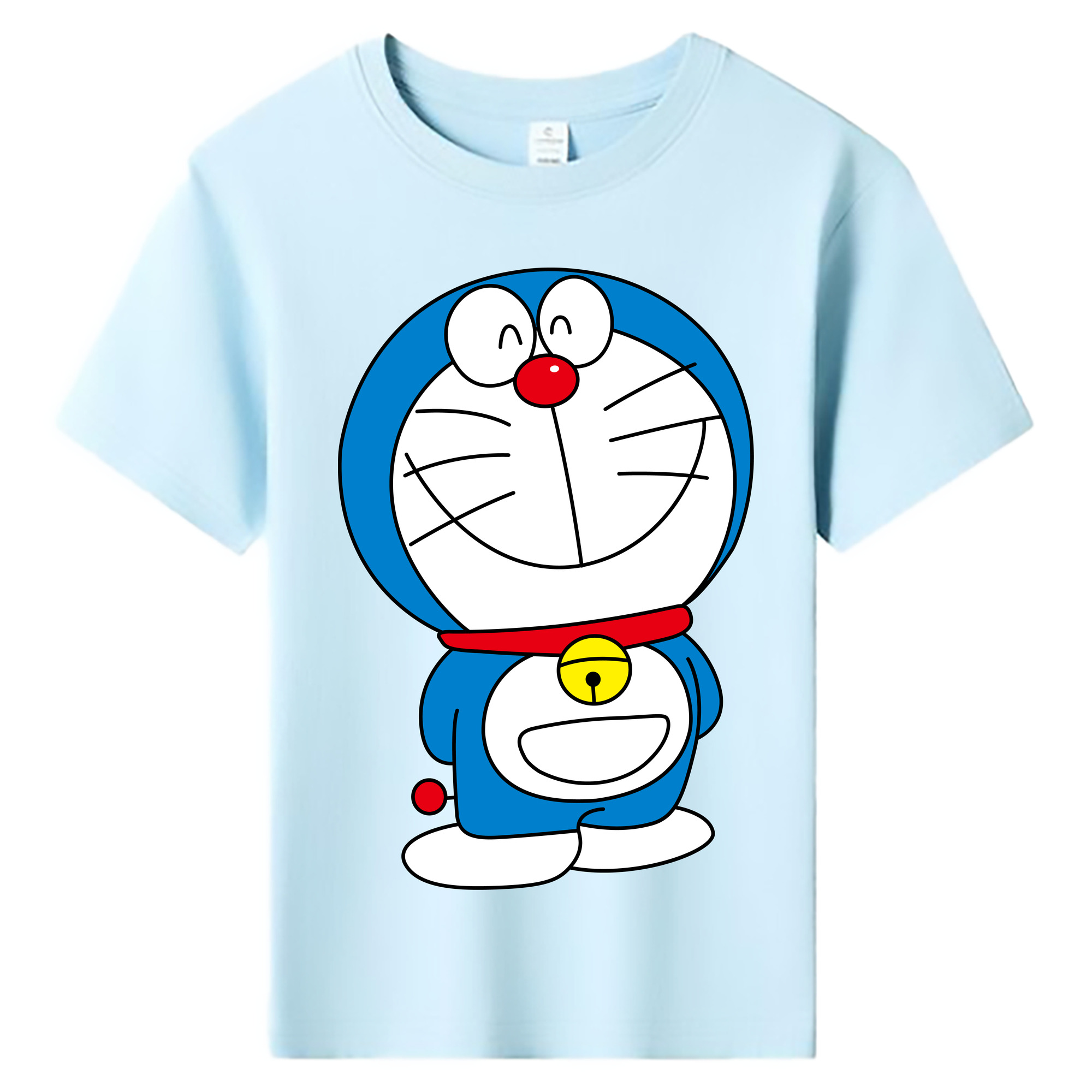 （画像用） ドラえもん Doraemon 綿100％キッズTシャツ（フロントプリント）